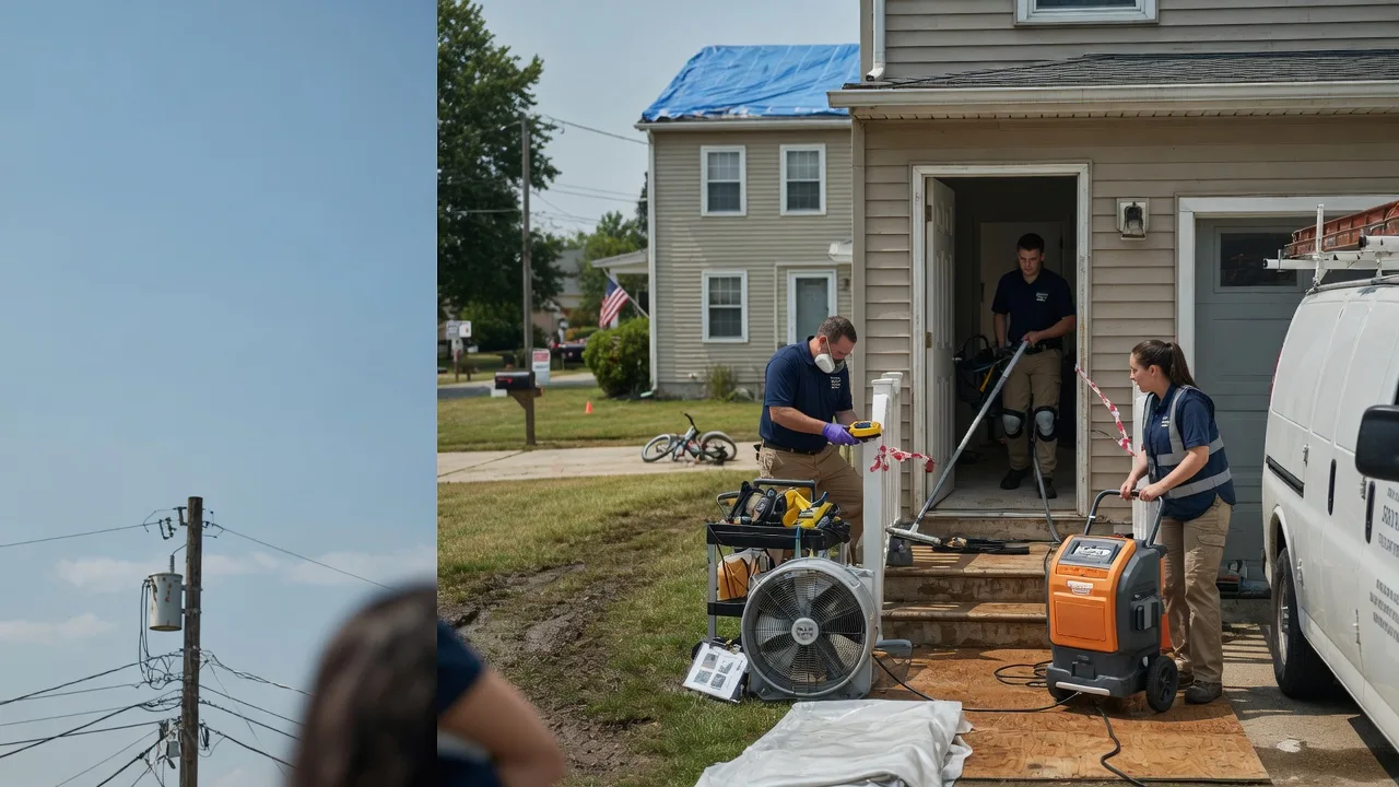 Water Damage Repair in Marine, IL near me